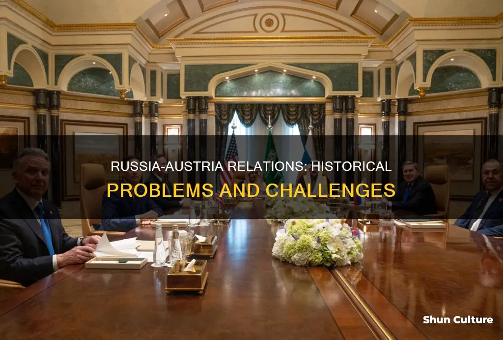 what were the problems with russia and austria