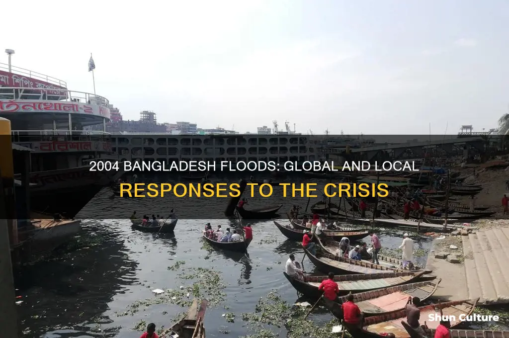 what were the responses to the bangladesh floods in 2004