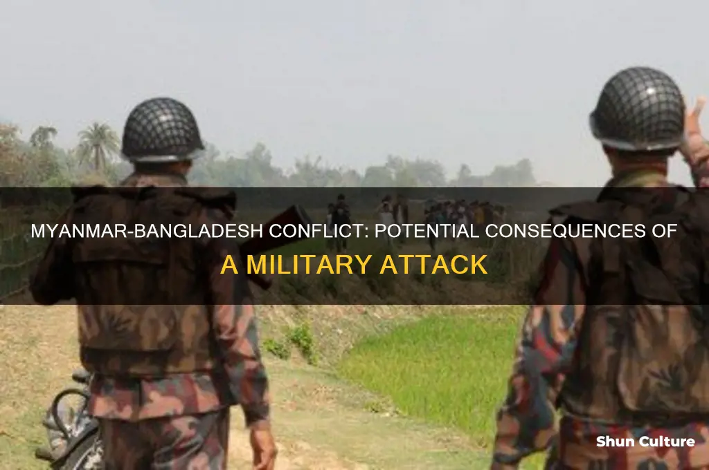 what will happen if myanmar attack bangladesh