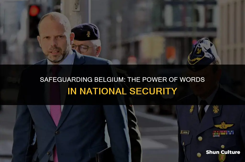 what words bring security to people in belgium
