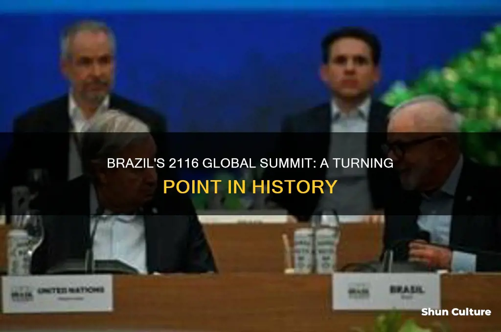 what world event happened in brazil in 2116