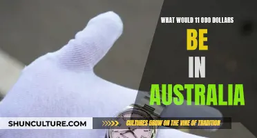Converting $11,000 to Australian Dollars: How Much Is It?