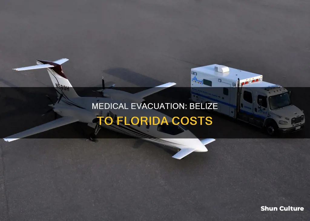 what would medical evacuation cost from belize to florida