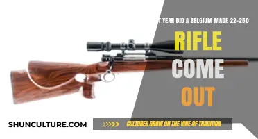 Unveiling the History: Belgium's 22-250 Rifle Debut