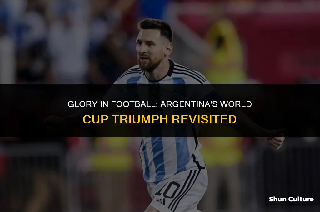 what year did argentina win world cup
