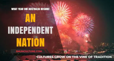 Australia's Independence: The Year the Nation Gained Sovereignty