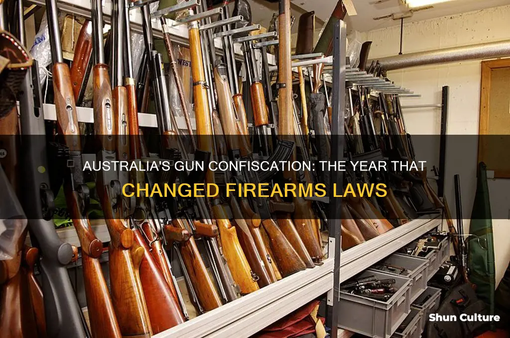 what year did australia confiscate guns
