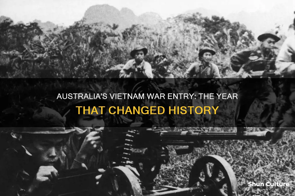 what year did australia enter the vietnam war