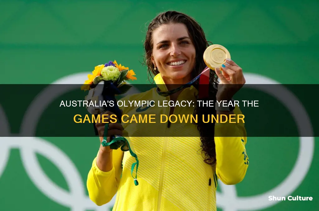 what year did australia host the olympic games