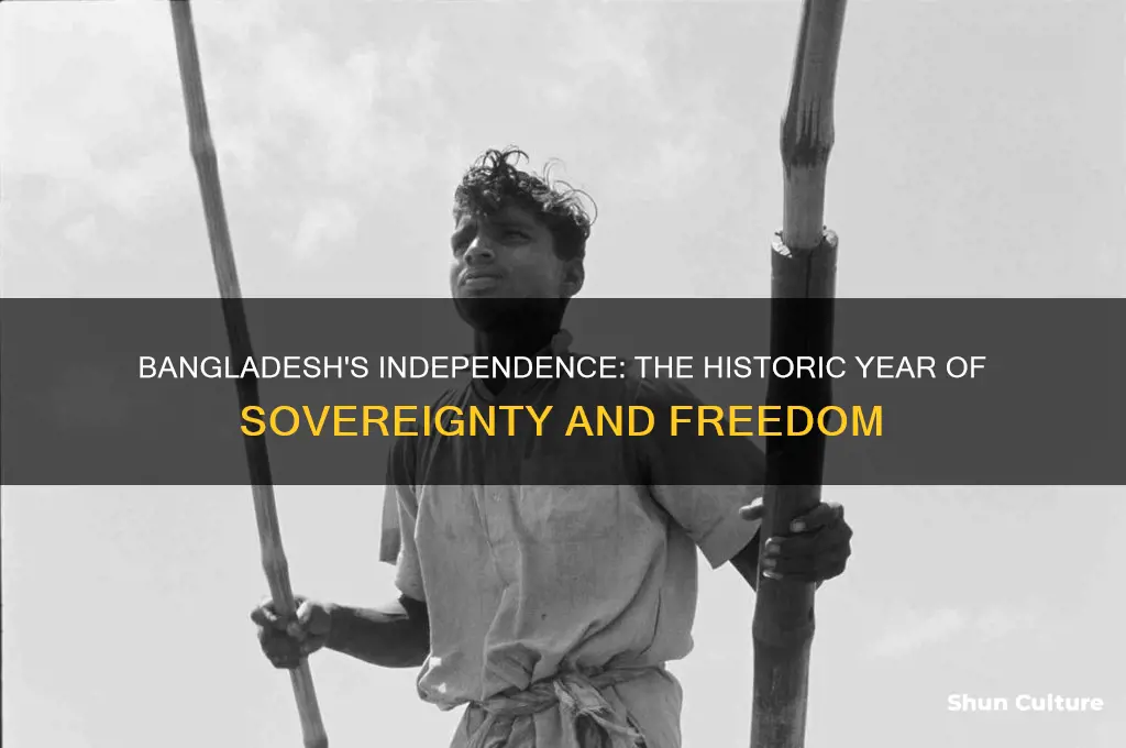 what year did bangladesh become independent