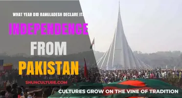 Bangladesh's Historic Independence Declaration: Breaking Away from Pakistan