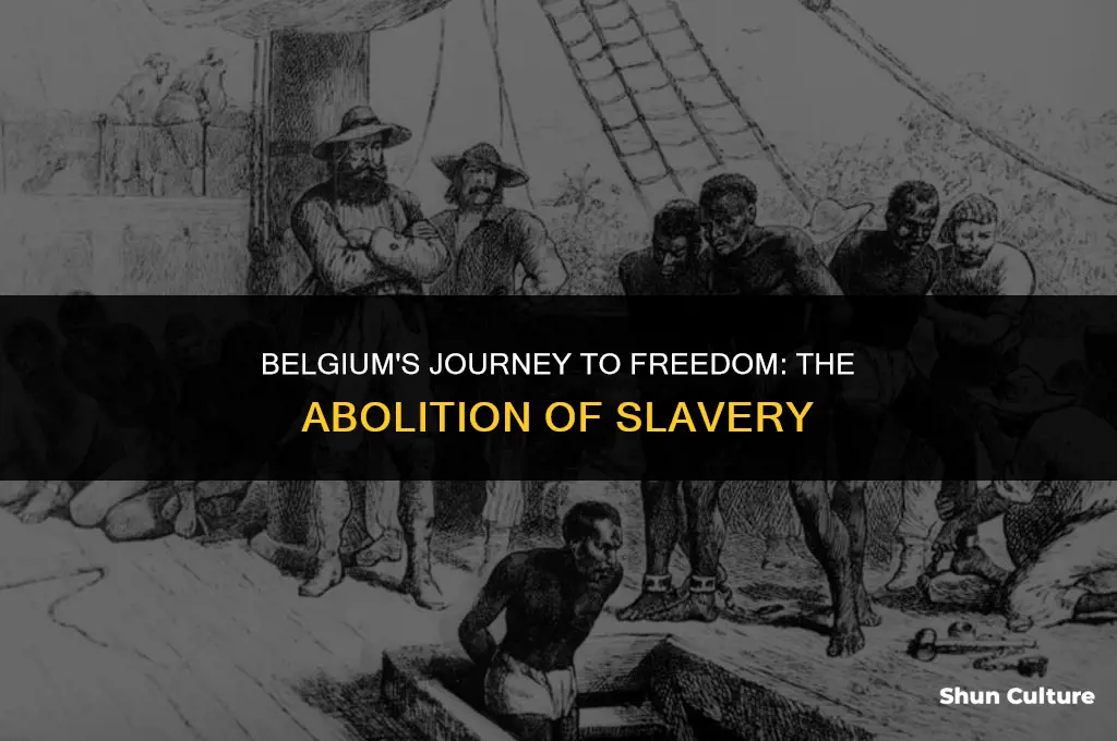 what year did belgium abolish slavery