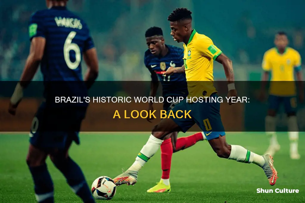 what year did brazil host the world cup