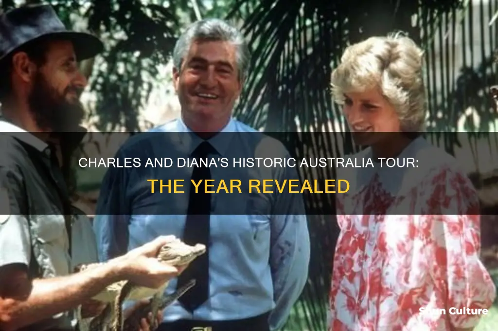 what year did charles and diana go to australia