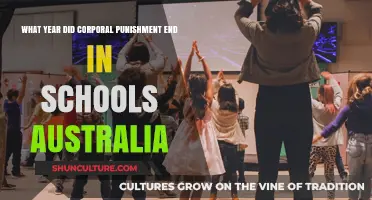 When Did Corporal Punishment End in Australian Schools?
