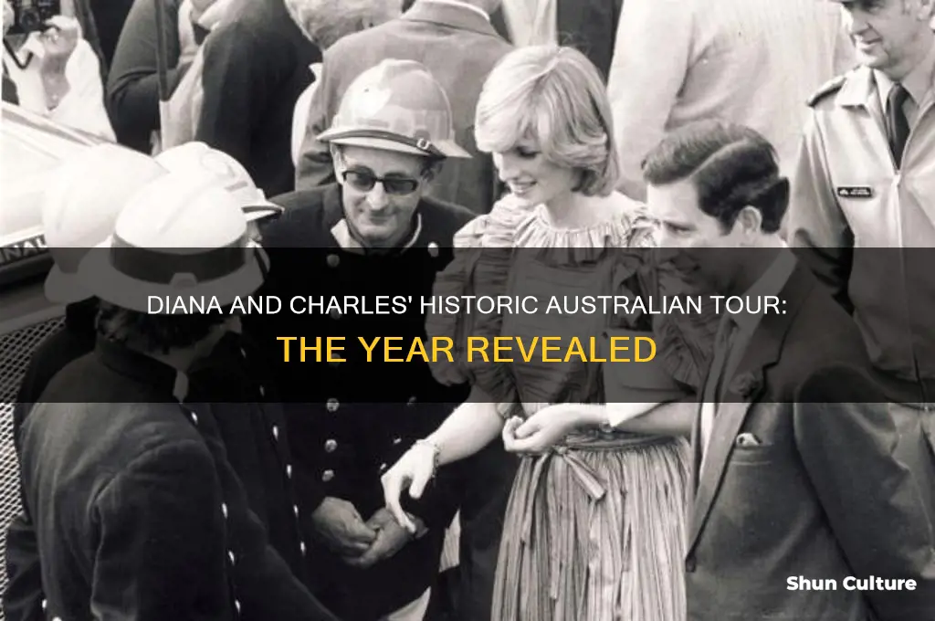 what year did diana and charles tour australia