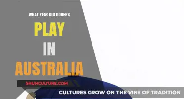 When Did the Dodgers Play Baseball in Australia: A Historical Overview