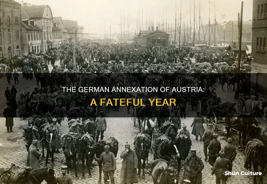 what year did germany invade austria