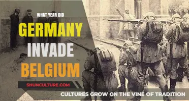 The Year Germany Invaded Belgium: A Historical Turning Point