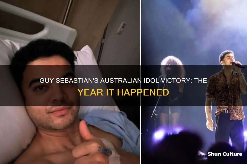 what year did guy sebastian win australian idol