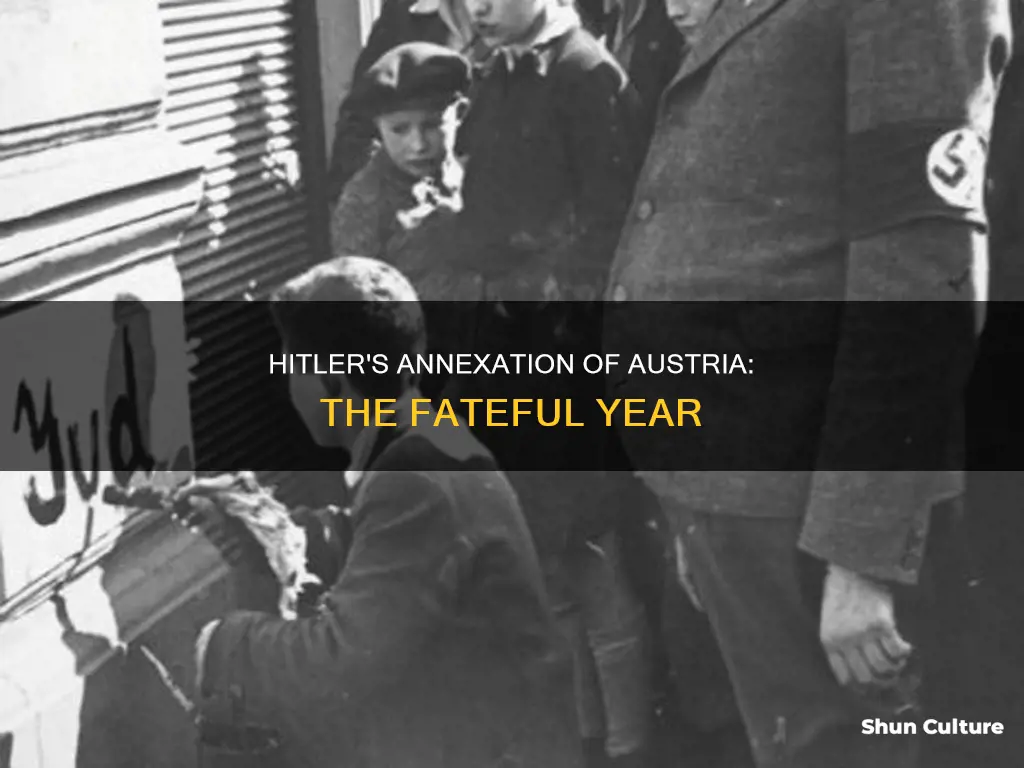 what year did hitler take over austria