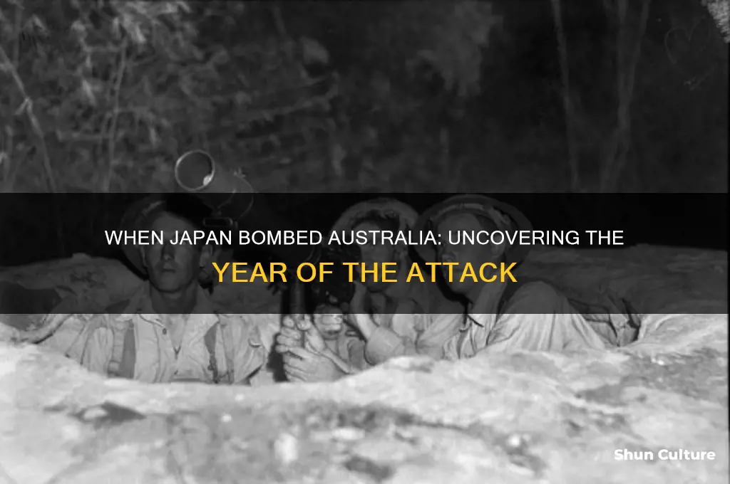 what year did japan attack australia