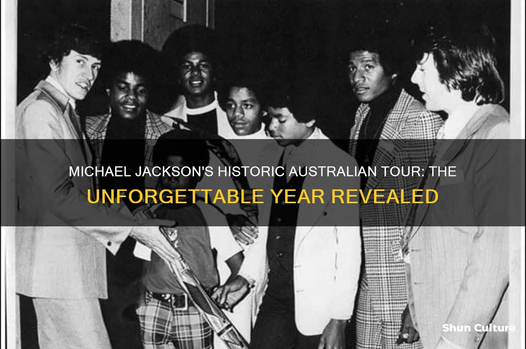 what year did michael jackson tour australia