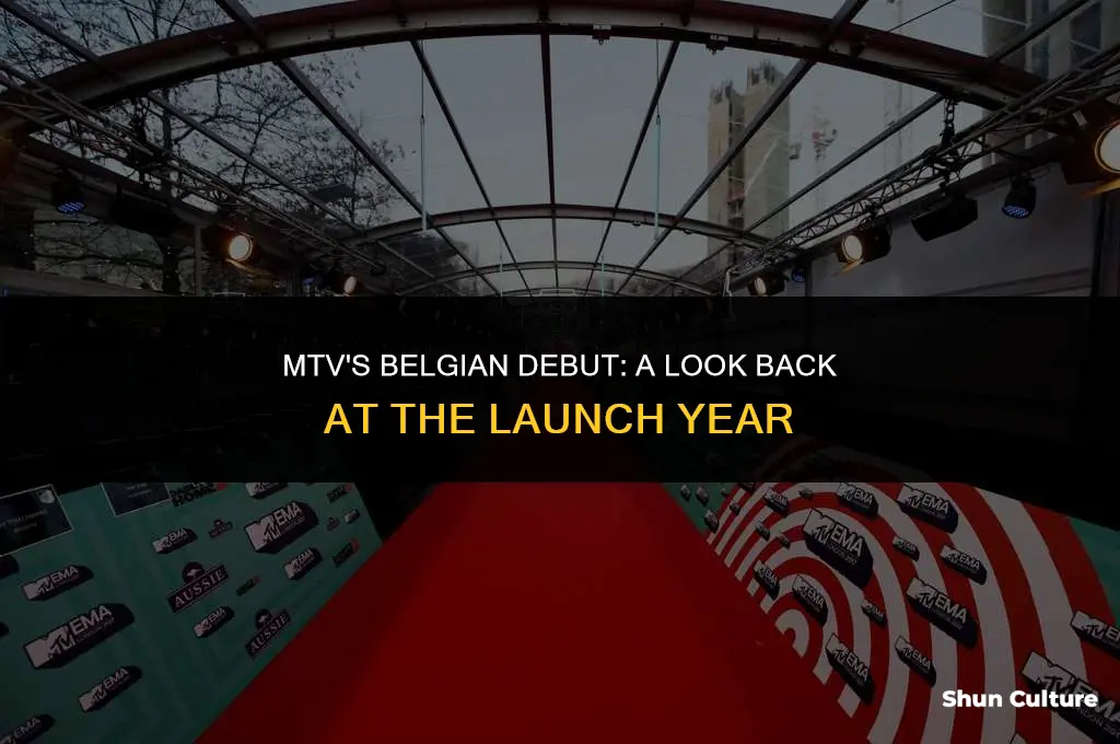 what year did mtv launch in belgium