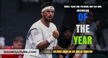 Patrick Rafter's Australian of the Year Honor: The Winning Year