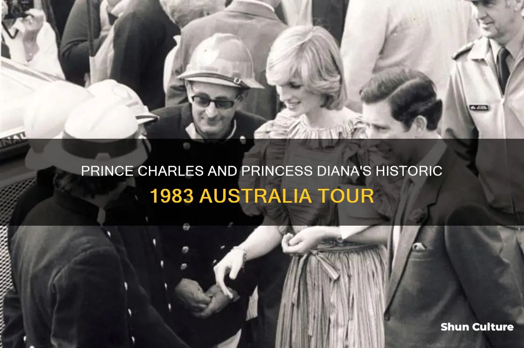 what year did prince charles and diana go to australia