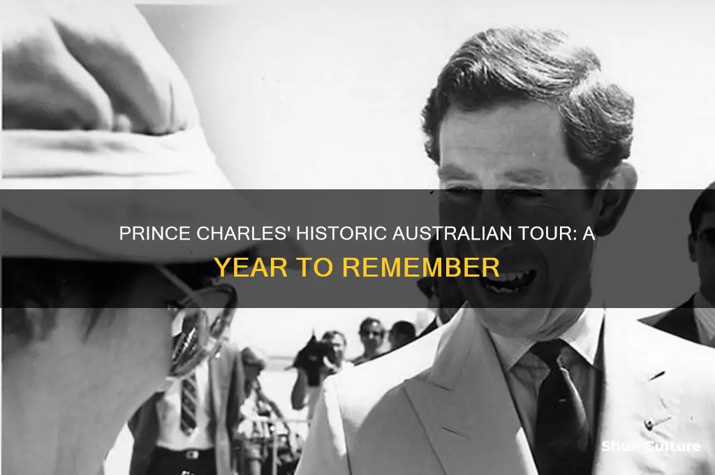 what year did prince charles tour australia