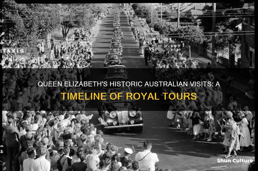 what year did queen elizabeth visit australia
