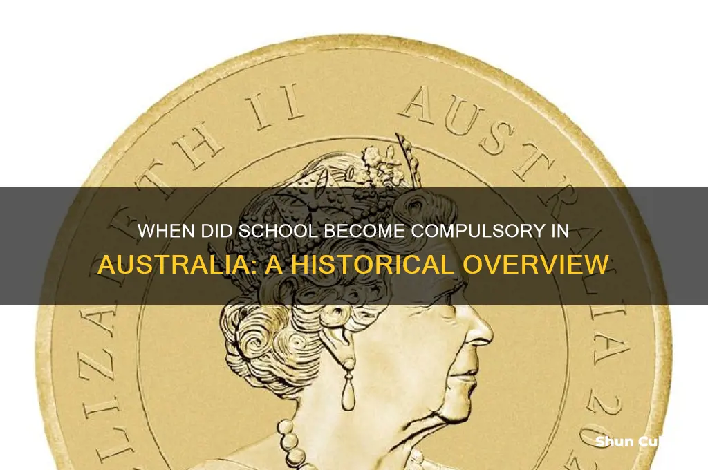 what year did school became compulsory in australia