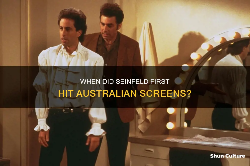 what year did seinfeld first air in australia