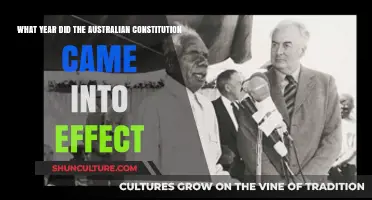 When Did Australia's Constitution Take Effect? A Historical Overview