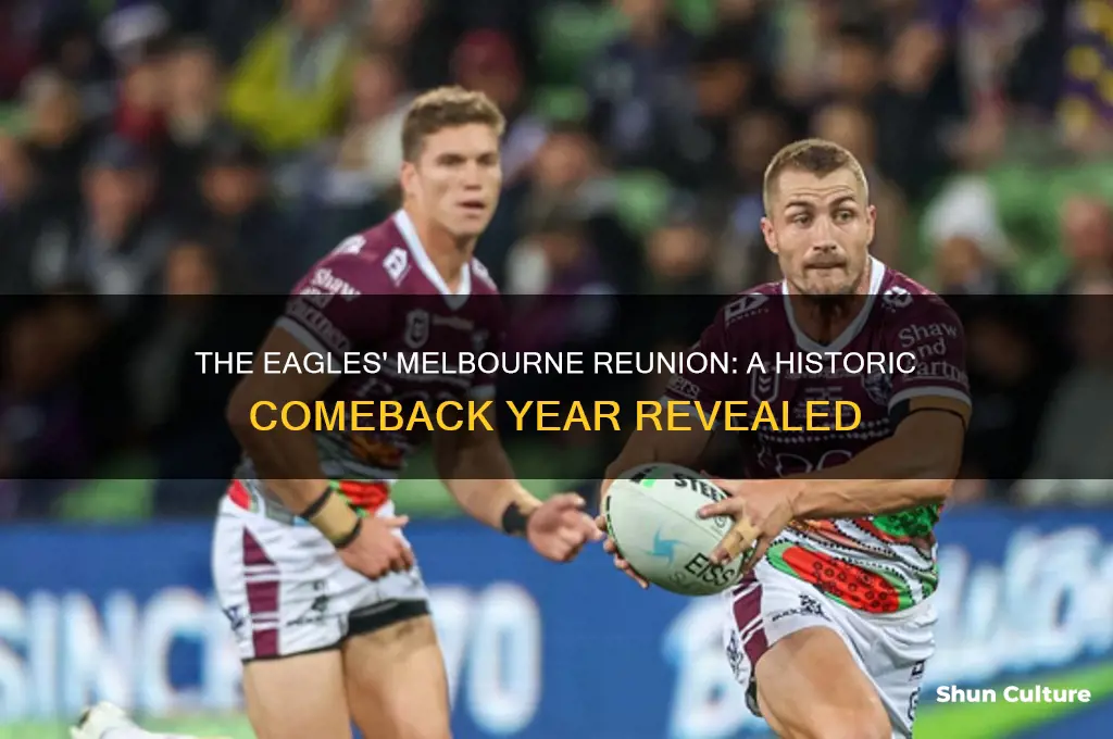 what year did the eagles reunite in melbourne australia