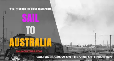 When Did the First Transports Set Sail for Australia?