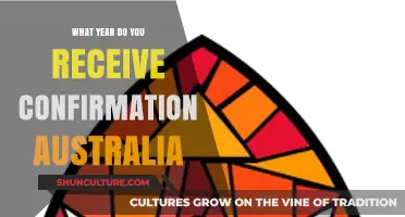 When Do Australian Youths Receive Confirmation in the Catholic Church?