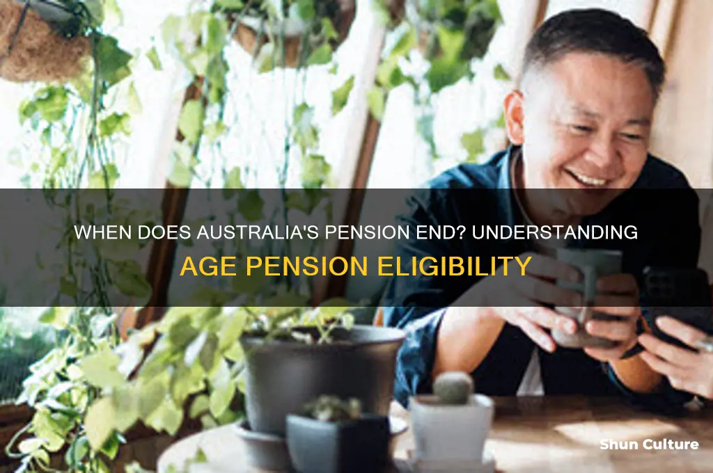 what year does the pension stop in australia