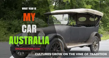 How to Determine Your Car's Model Year in Australia