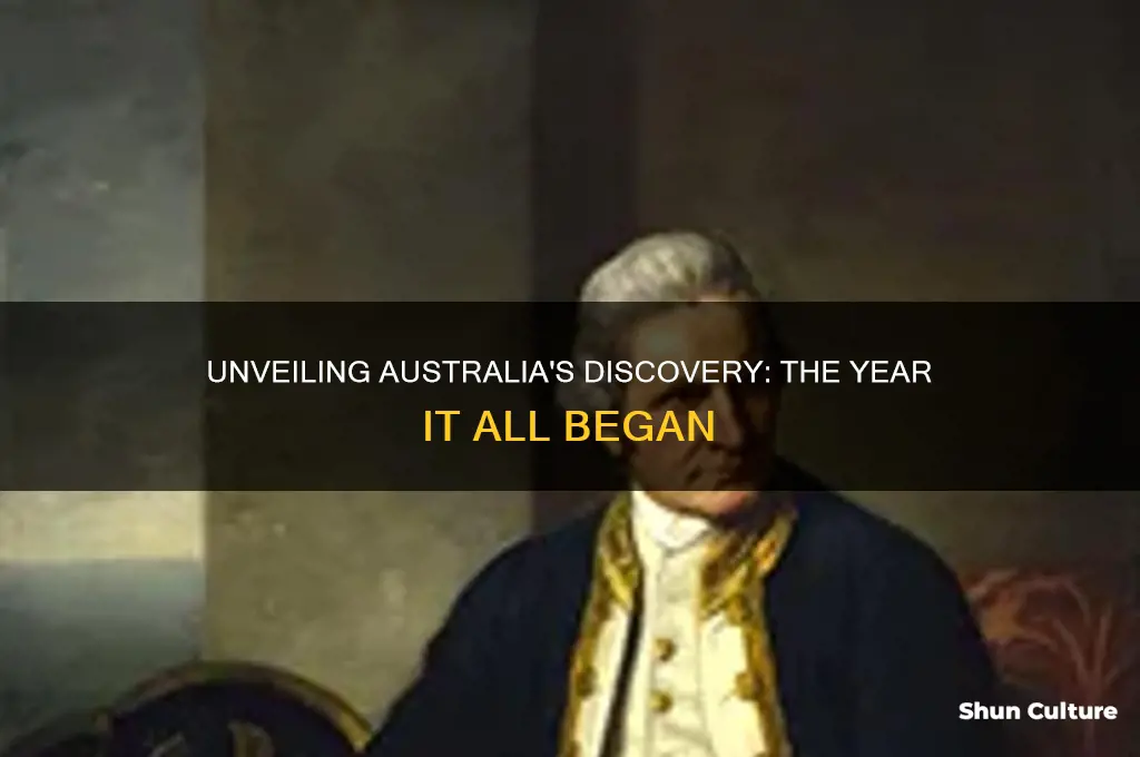 what year was australia first discovered