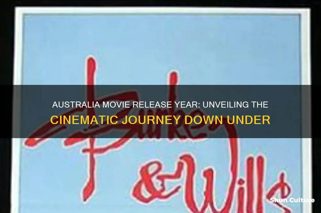 what year was australia movie released