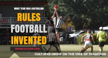 The Birth of Australian Rules Football: Uncovering Its Invented Year