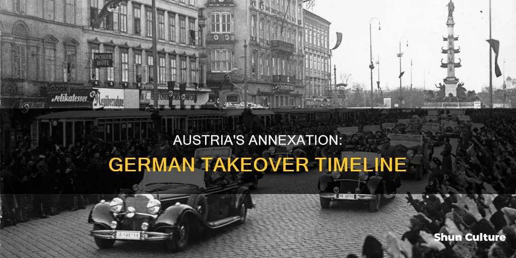 what year was austria taken over by the grmans