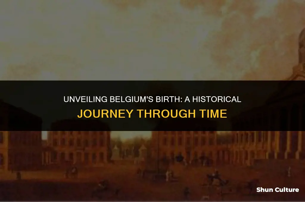 what year was belgium founded