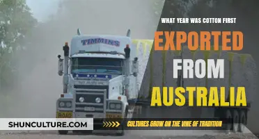 Tracing Australia's Cotton Export Origins: The Year It All Began