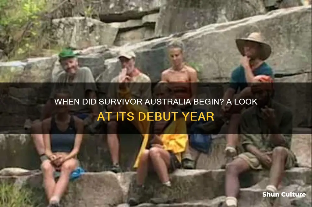 what year was survivor australia
