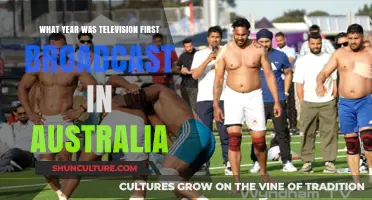 Australia's TV Debut: The Year Television First Hit Aussie Screens