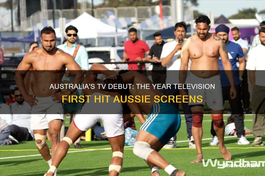 what year was television first broadcast in australia
