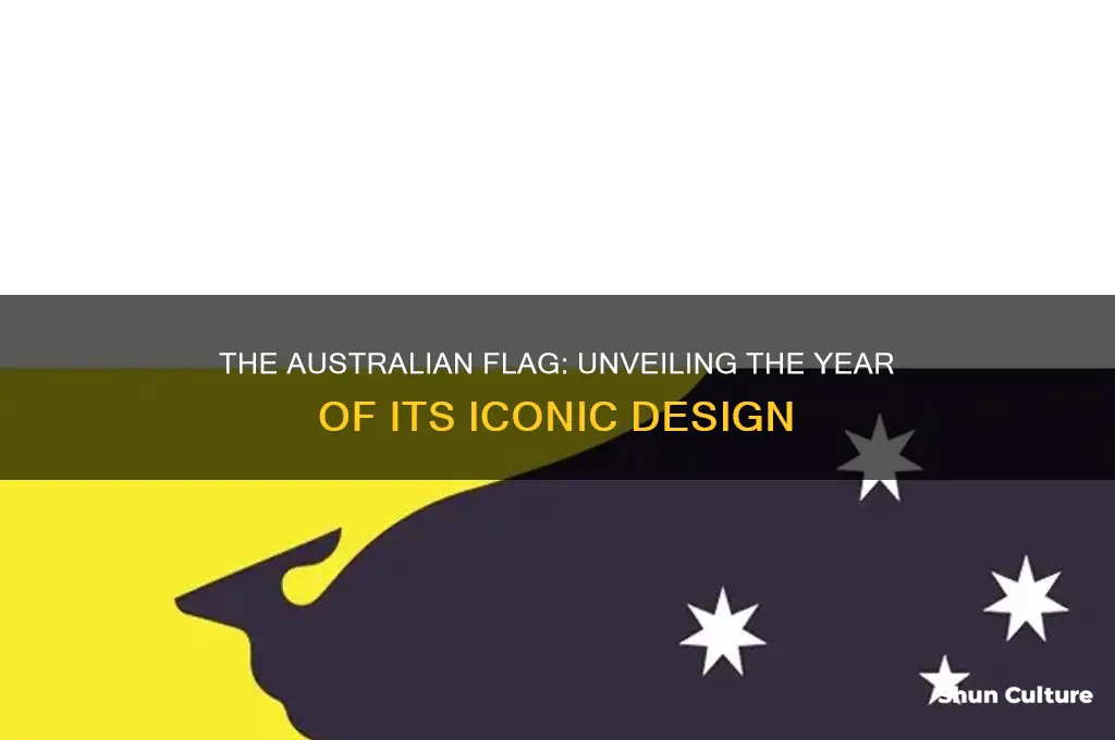 what year was the australian flag designed